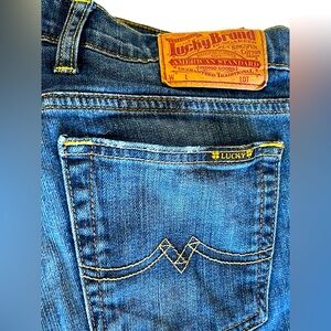 Lucky Brand Jeans 8/29 capri length button and zipper fly